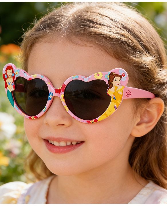 Pine Kids Free Size Sunglasses With Disney Princess Print - Multicolor