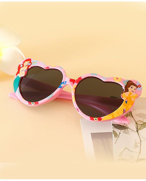 Pine Kids Free Size Sunglasses With Disney Princess Print - Multicolor