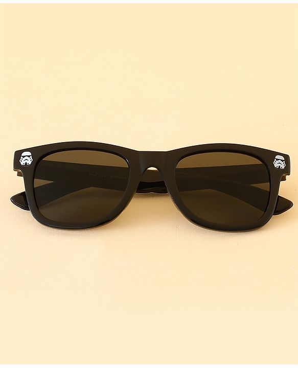 Pine Kids Free Size Solid Colour Sunglasses - Black
