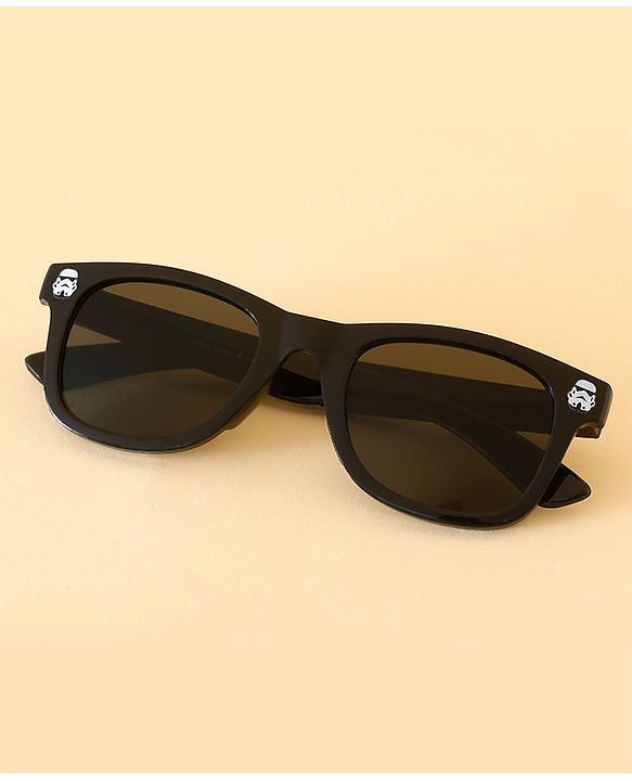 Pine Kids Free Size Solid Colour Sunglasses - Black