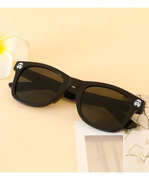 Pine Kids Free Size Solid Colour Sunglasses - Black