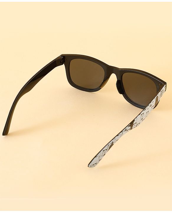 Pine Kids Free Size Solid Colour Sunglasses - Black