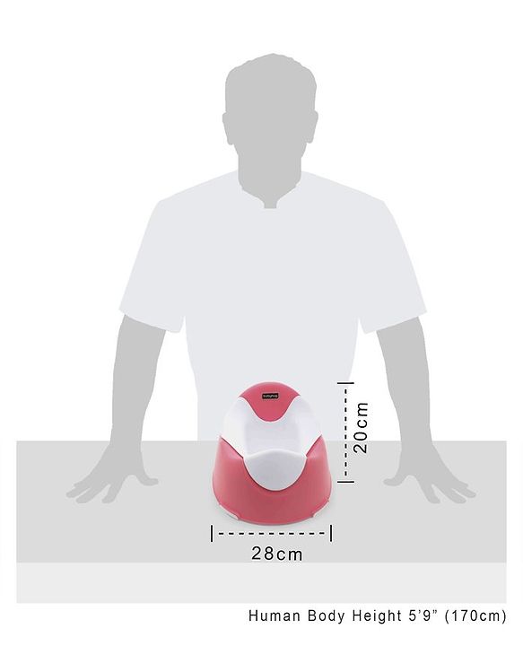 Babyhug Winsome Potty Chair - Pink