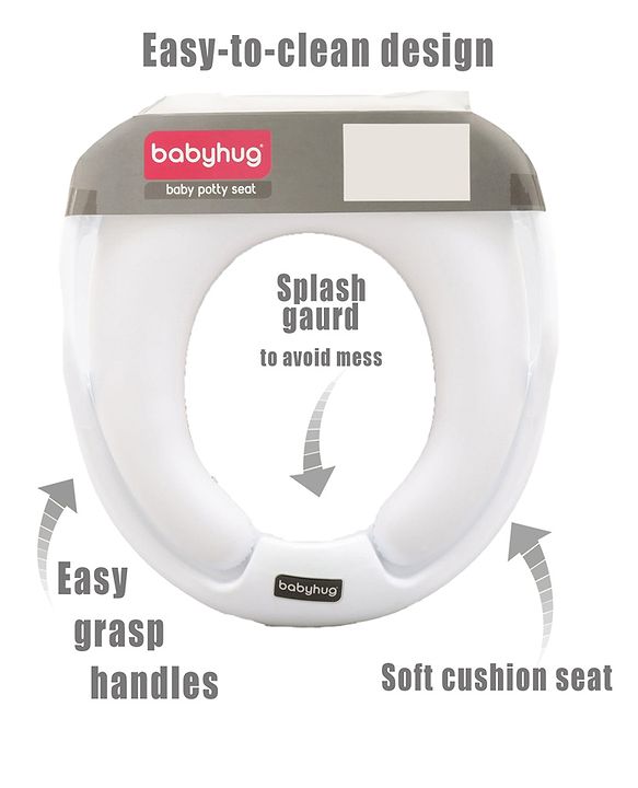 Babyhug Premium Potty Seat - White