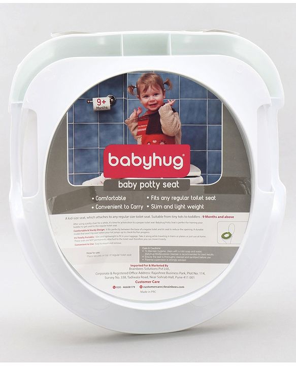 Babyhug Premium Potty Seat - White