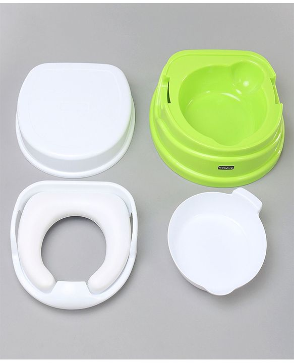 Babyhug Practico 4-in-1 Potty Chair - Green