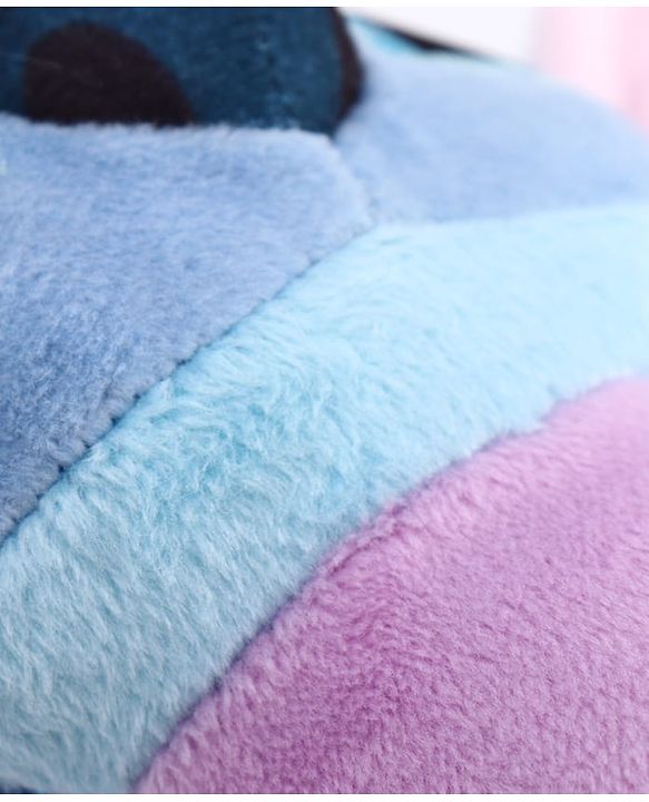 Babyhug Disney Stitch Soft Rattle Toy with Squeeze Sound & Teether| Plush Easy-Grip Sensory Toy for Babies| Supports Teething, Fine Motor Skills & Early Development| BIS Certified