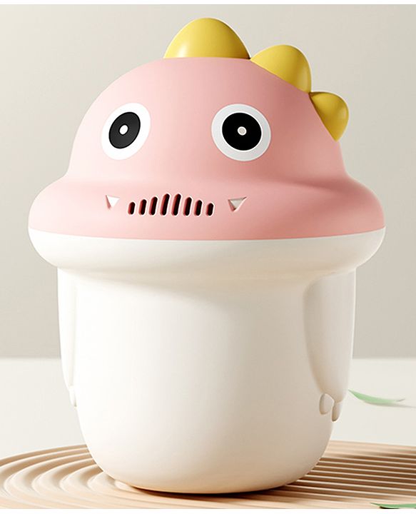 Babyhug Baby Bath Rinse Cup with Soft Water Flow - Green| Shampoo Washing Mug for Kids| Cute Animal Design| Ergonomic Handle