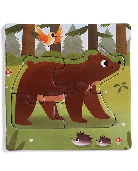 Babyhug 4 in 1 Animal Transportation Jigsaw Puzzle Set - 90 pcs| 4 Difficulty Levels| Beautifully Illustrated| Improves Hand -Eye Coordination & Problem Solving| BIS Certified| Gifting Idea for 3+ yrs