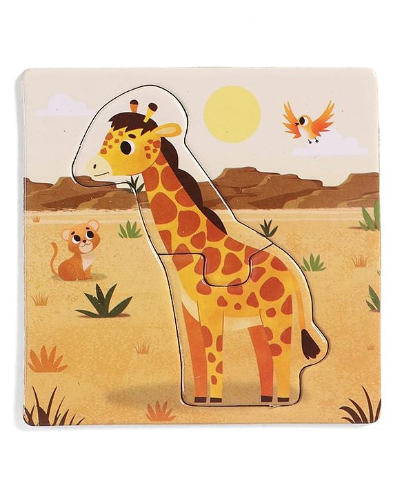 Babyhug 4 in 1 Animal Transportation Jigsaw Puzzle Set - 90 pcs| 4 Difficulty Levels| Beautifully Illustrated| Improves Hand -Eye Coordination & Problem Solving| BIS Certified| Gifting Idea for 3+ yrs