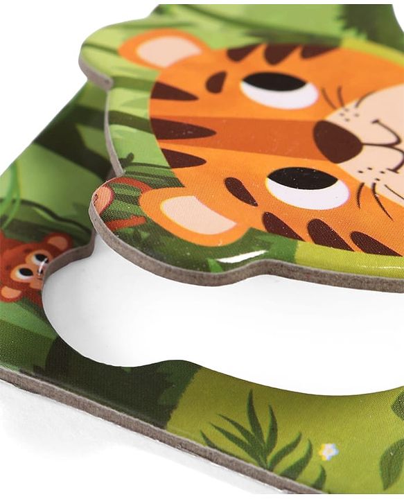 Babyhug 4 in 1 Animal Transportation Jigsaw Puzzle Set - 90 pcs| 4 Difficulty Levels| Beautifully Illustrated| Improves Hand -Eye Coordination & Problem Solving| BIS Certified| Gifting Idea for 3+ yrs