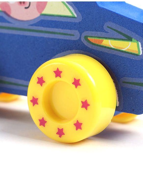 Babyhug Candy Crew City Cars - Blue| Perfect for Water Play and Floating| Turns Bath Time into an Imaginative Floating Adventure | BIS Certified | Design May Vary