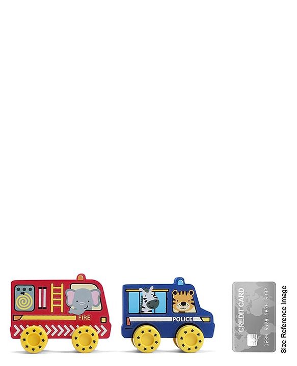 Babyhug Candy Crew City Cars - Blue| Perfect for Water Play and Floating| Turns Bath Time into an Imaginative Floating Adventure | BIS Certified | Design May Vary