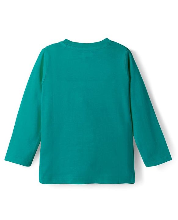 Babyhug 100% Cotton Knit Full Sleeves T-Shirts With Dino Print Pack of 5 - Multicolor