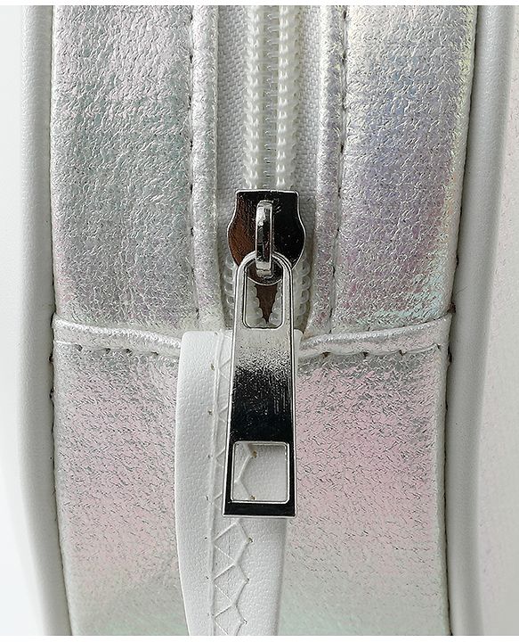Babyhug Sling Bag with Bow Applique - White