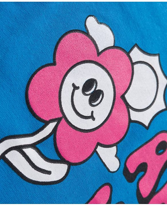 Pine Kids Cotton Knit Half Sleeves T-Shirts with Text Graphic Pack of 3 - Navy Blue Pink & White