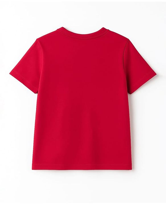 Pine Kids Cotton Knit Half Sleeves T-Shirts with Text Print Pack of 5 - Multicolor