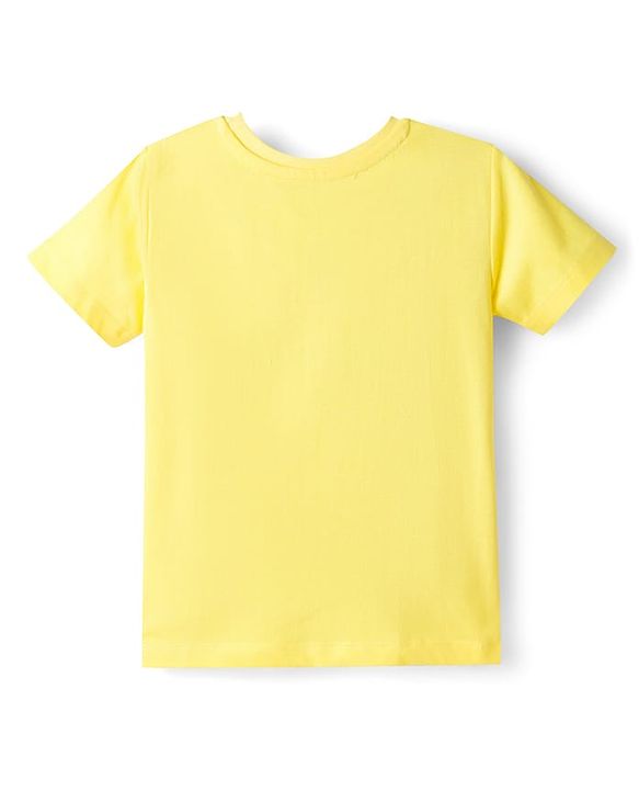 Pine Kids Cotton Knit T-Shirts with Graphic Print Multi Colors 4-5 Years Pack of 5