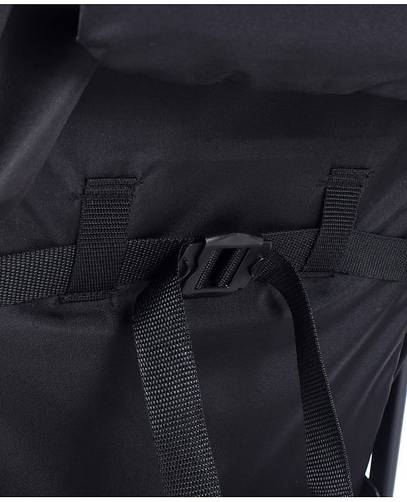 Babyhug Portable Baby Stroller with One-hand Z Compact Fold - Black| Pram for Newborn| Concealed Linked Brake| Swivel Wheels| 5 point Safety Harness| Air Cabin Friendly|