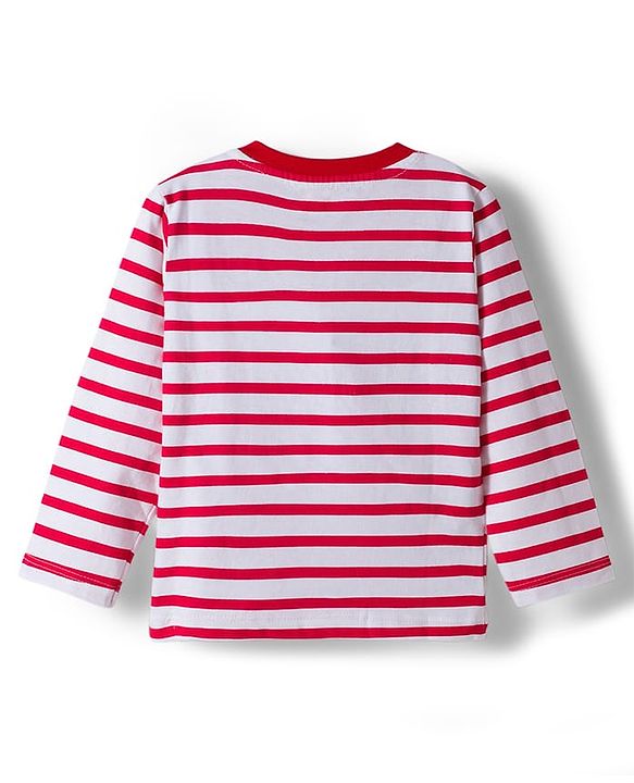 Babyhug 100 % Cotton Single Jersey Knit Full Sleeves T-Shirt With Dino Print Pack Of 7 - Multicolour