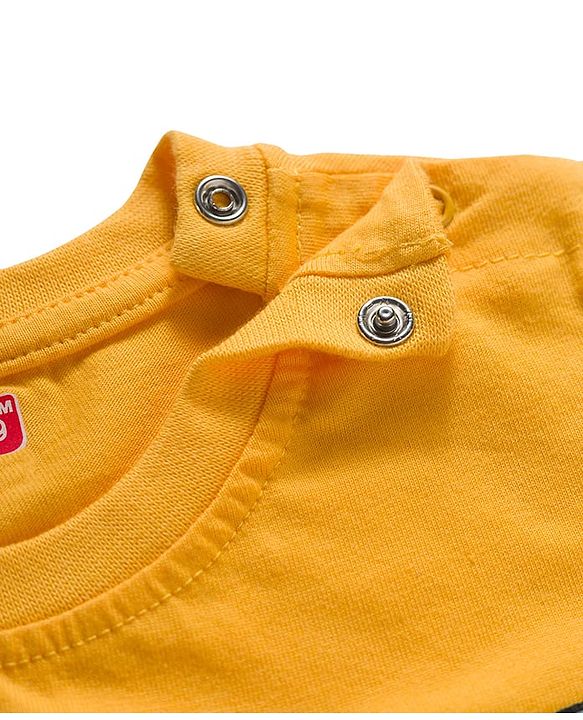 Babyhug 100 % Cotton Single Jersey Knit Full Sleeves T-Shirt With Dino Print Pack Of 7 - Multicolour