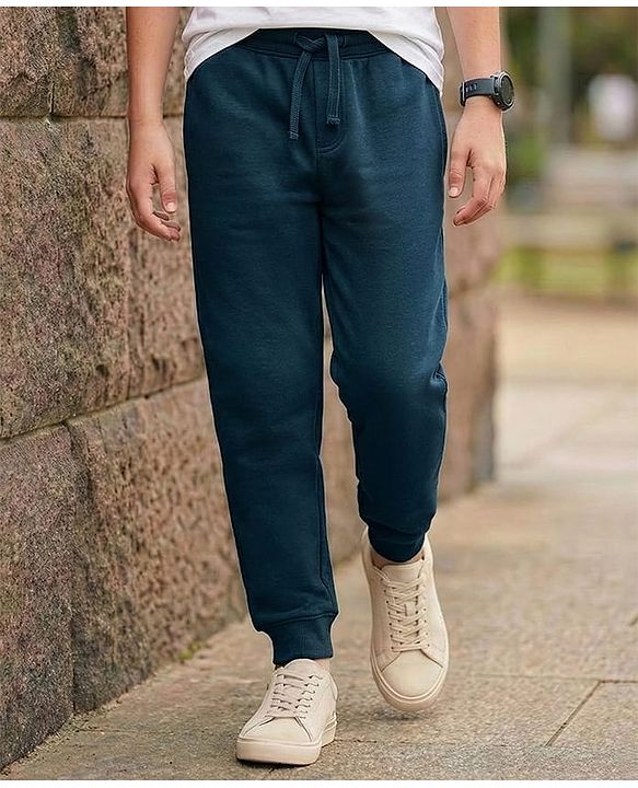 Pine Kids Knit Full Length Solid Color Lounge Pants Pack of 3 ( Color May Vary )