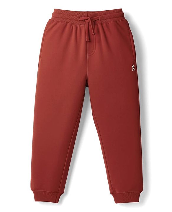 Pine Kids Knit Full Length Lounge Pant With Logo Print Pack Of 3 - Colour May Vary