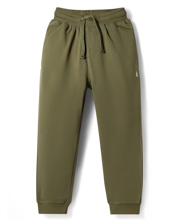 Pine Kids Knit Full Length Solid Colour Lounge Pants Pack of 3 - (Colour May Vary)