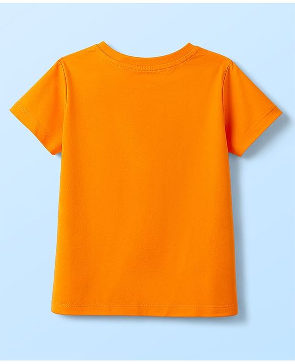 Pine Kids Cotton Knit T-Shirts with Graphic Print Multi Colors 6-7 Years