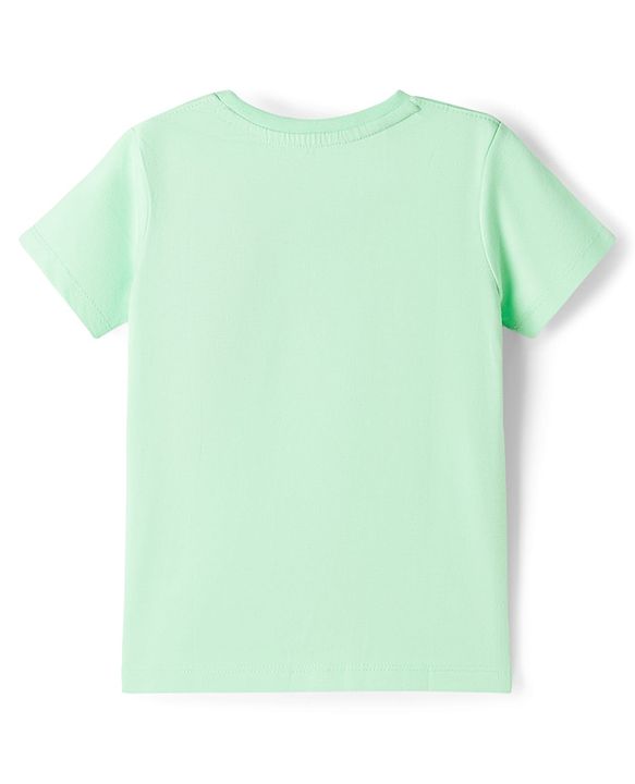 Pine Kids Cotton Knit T-Shirts with Graphic Print Multi Colors 4-5 Years Pack of 5