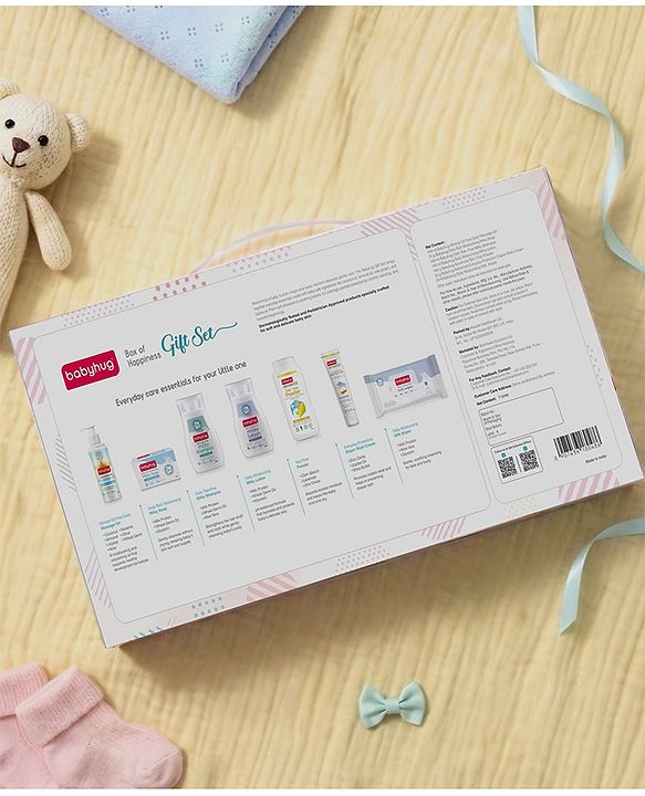 Babyhug Box of Happiness Complete Skincare Gift Set - Pack of 7