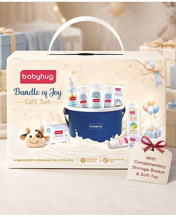 Babyhug Bundle of joy Complete Skincare Gift Set - Pack of 9