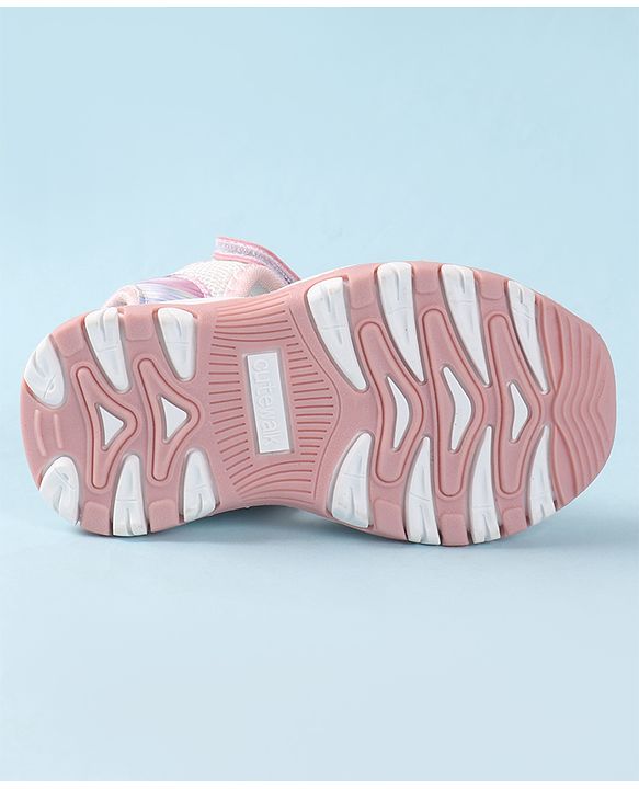 Cute Walk by Babyhug Sandals With Velcro Closure - Pink