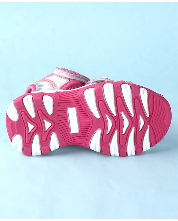 Cute Walk by Babyhug Sandals With Velcro Closure - Pink