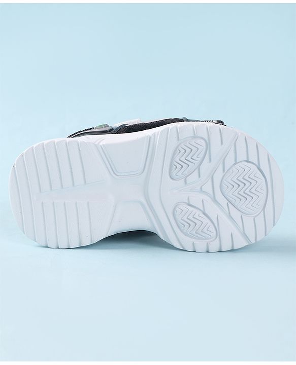 Cute Walk by Babyhug Velcro Closure Sandals - Black