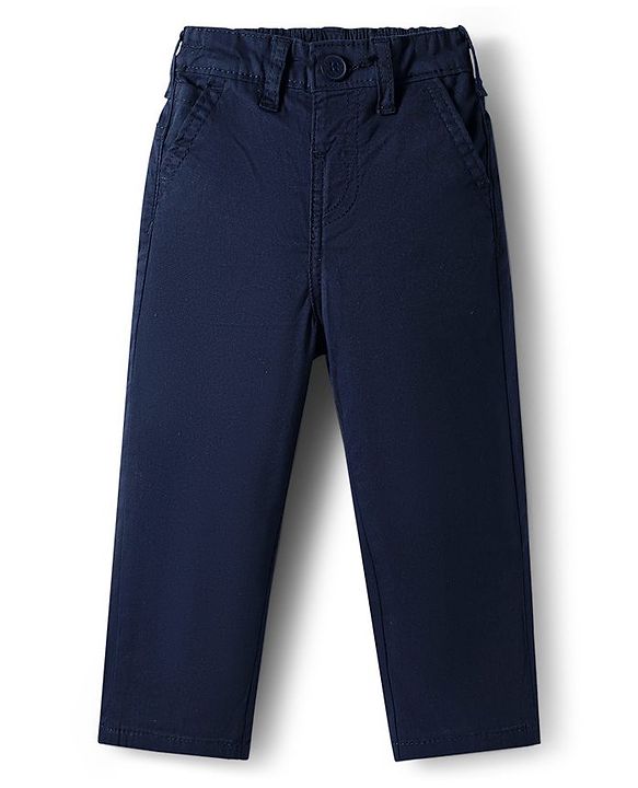 Babyhug Cotton Woven Full Sleeves Checks Shirt & Denim Jeans Set - Blue