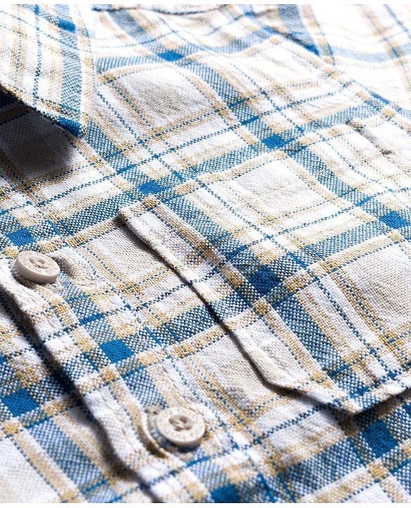 Babyhug Cotton Woven Full Sleeves Checks Shirt & Denim Jeans Set - Blue