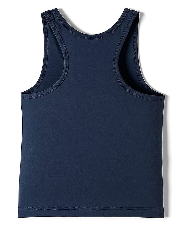 Pine Active Knit Super Stretch Half Sleeves Crop Top with Vest - Multicolor