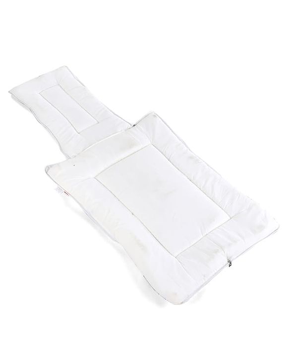 Babyhug 100% Cotton Baby Sleeping Bag with Hood Transport Print - Beige| Use as Carry Nest, Mattress or Sleeping Bag| Newborn to Toddler Boys & Girls| Newborn Gifting| Warm & Cozy| Travel Friendly
