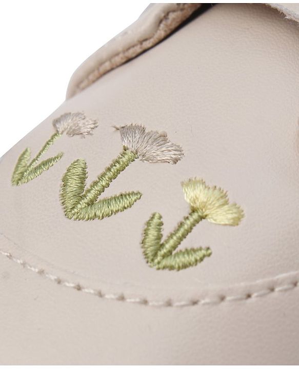 Cute Walk by Babyhug Booties With Floral Embriodery - Pink