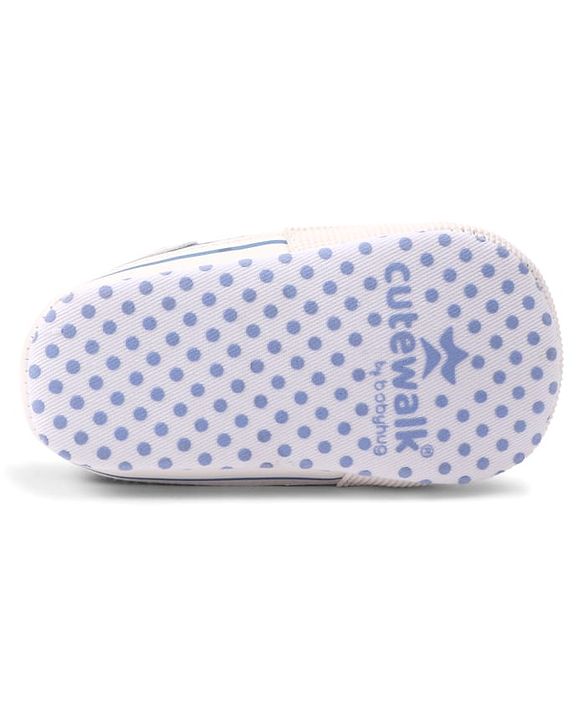 Cute Walk by Babyhug Slip On Booties - Blue