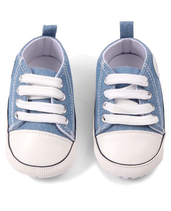 Cute Walk by Babyhug Slip On Booties - Blue