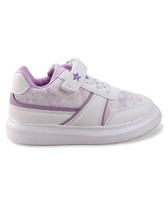 Cute Walk by Babyhug Velcro Closure Sneakers with Lace Detailing - Pink