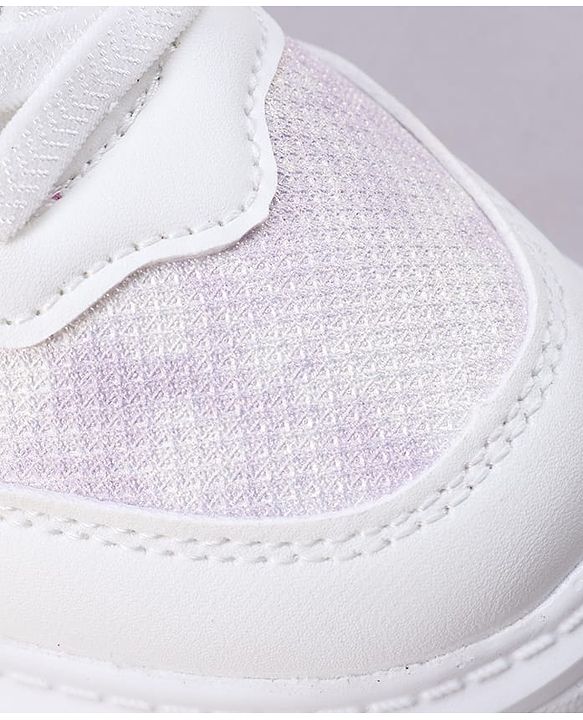 Cute Walk by Babyhug Velcro Closure Sneakers with Lace Detailing - Pink