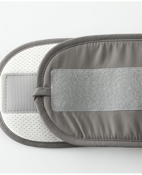 Babyhug AirEase 5-in-1 Hip Seat Baby Carrier - Grey| Lightweight & Breathable| Ergonomic Support| Foldable Head Support| Multiple Carry Positions| Carrying Capacity 15 kg| Optimum Weight Distribution