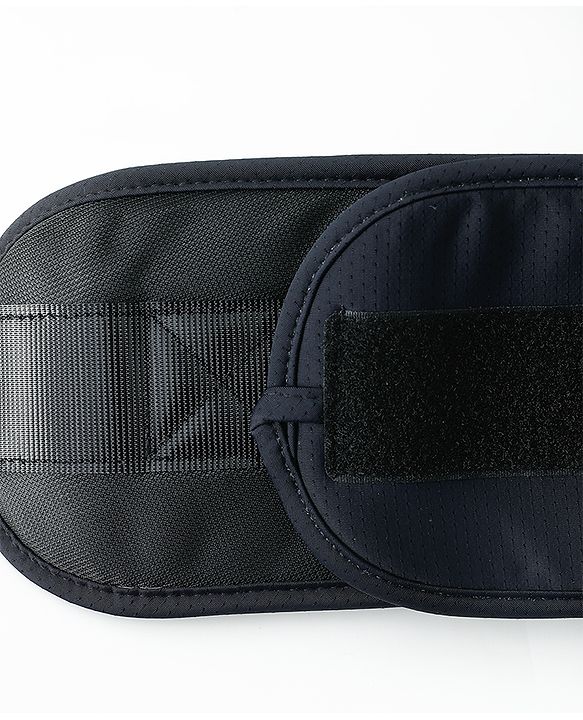 Babyhug SnugMate 5-in-1 Hip Seat Baby Carrier - Black| Premium Build| AirFlow Mesh Fabric| Foldable Head Cover| Padded Adjustable Straps| 5 Carry Positions| 15 kg Capacity| Optimum Weight Distribution