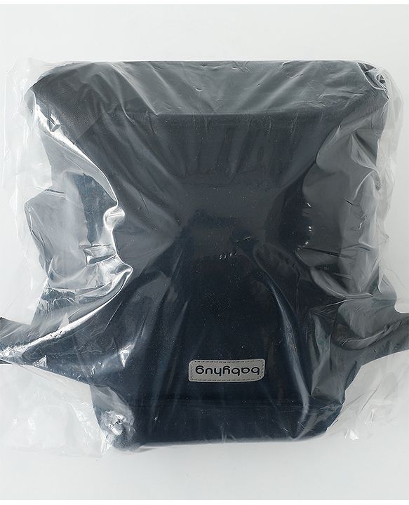 Babyhug SnugMate 5-in-1 Hip Seat Baby Carrier - Black| Premium Build| AirFlow Mesh Fabric| Foldable Head Cover| Padded Adjustable Straps| 5 Carry Positions| 15 kg Capacity| Optimum Weight Distribution