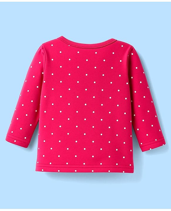 Babyhug 100% Cotton Knit Full Sleeves Front Open Jhablas with Tropical Theme Print Pack of 3 - White Navy Blue & Pink