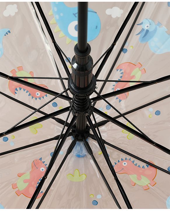 Babyhug Free Size Dino Printed Umbrella - Blue