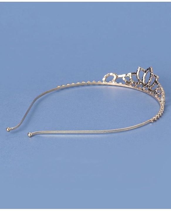 Babyhug Gold Plated Tiara Hairband - Golden